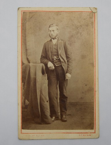 Cdv victorian man by - cdv, a