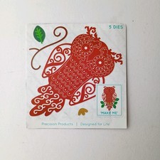 Xcut Die Set Filigree Owl DoCrafts Owl Branch Leaves Foliage Cardmaking