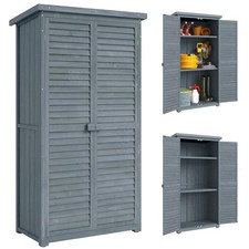 Outsunny wooden garden storage - outsunny,