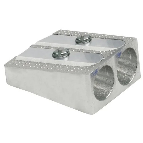 Metal double hole pencil - metal,