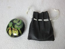 Ponga Kowhai Painted Stone