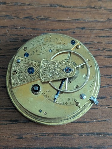 English lever earlestown fusee - english,