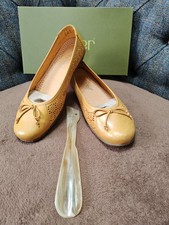 Precious Mustard Flat Shoes By