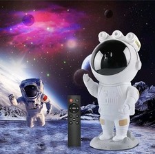 Astronaut Galaxy Star Projector Starry Night Light, Childs Or Adult Night Light 