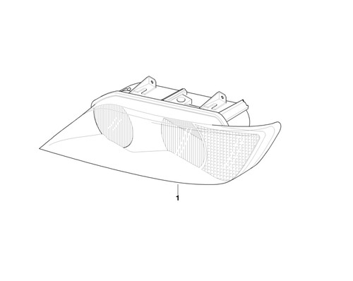 Bmw genuine left passenger - left,