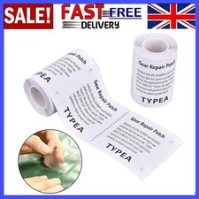 Clear Repair Adhesive Tape Patch Kit For Gazebo Tent Canopy Awning Marquee NEW