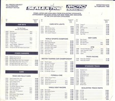 Scalextric 1996 February Price