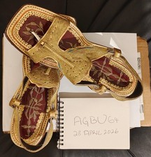 Handmade Gold Embroidered