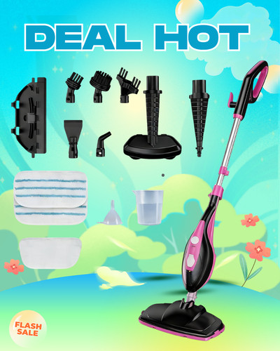 New 10in1 steam mop - 10in1, 1550w