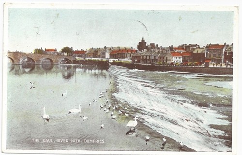 Dumfries caul river - caul, weir