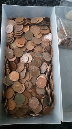 Wren farthing coins - x, job