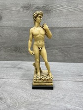 Michelangelo Statue Of David Resin Figurine 23cm Tall