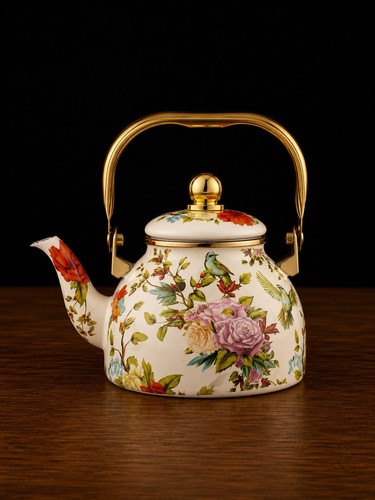 Vintage floral bird - &,