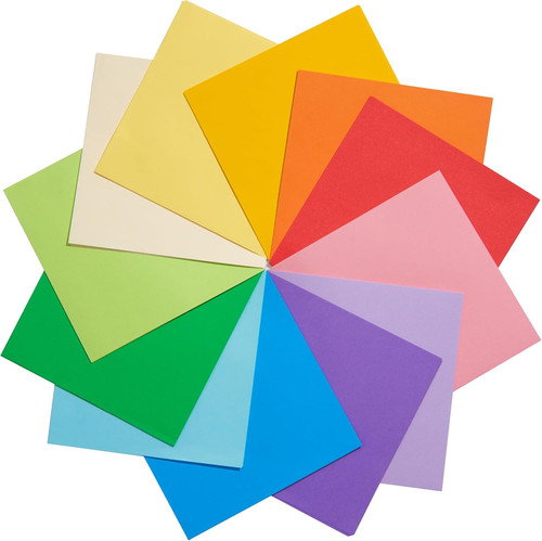 Coloured origami paper 120 - coloured,