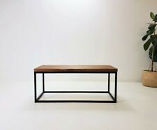 Vintage Coffee Table / TV Stand /  Record Player Stand - Industrial steel wood