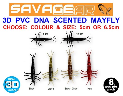 Savage gear pvc mayfly - pvc, for