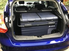 Aobosi Portable Double Camping Car Fridge 75L Capacity