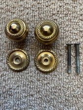 2X Vintage Solid Brass