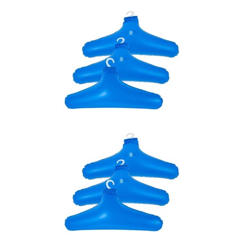 6pcs inflatable blue plastic - inflatable,