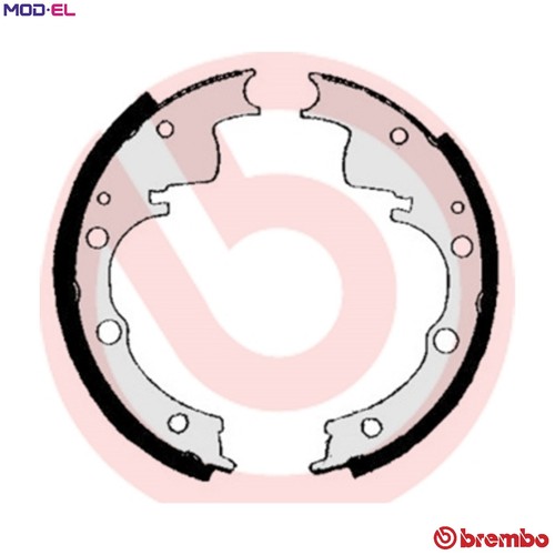Brake shoe set - a6, for