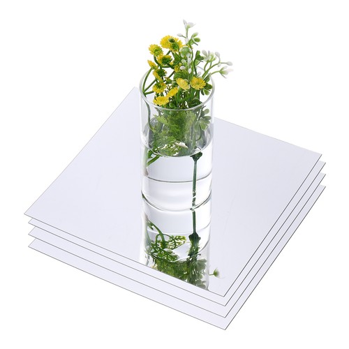 4pack silver mirror - silver,