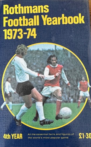 Rothmans football yearbook - rothmans,