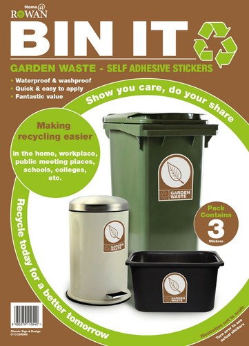 Recycling stickers wheelie - recycling,