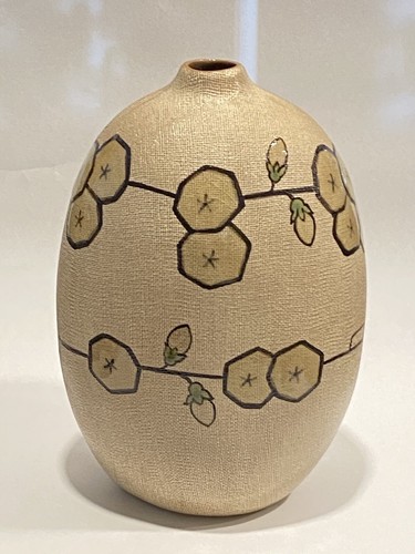 Modernist style pottery vase - modernist,