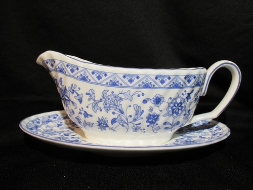Minton shalimar gravy boat - shalimar,