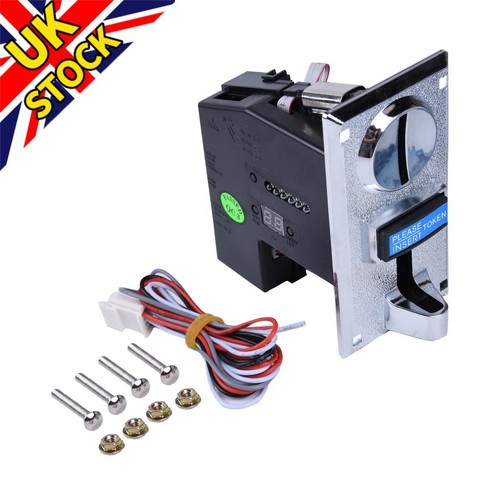 12v token coin acceptor - token,