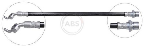 Abs rear brake hose fits - abs,