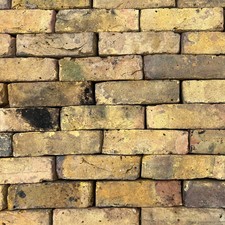 Genuine Reclaimed London Yellow Stock Handmade Bricks - Pack of 250 Bricks