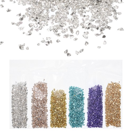 Crushed glass chips high - chips,