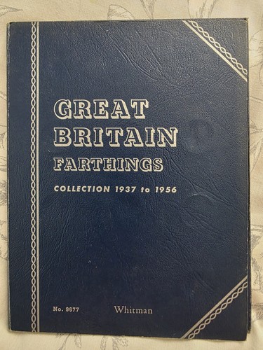 Whitman folder 9677 farthings - 9677,