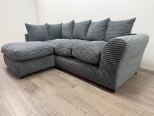 Harry Fabric Corner Sofa –