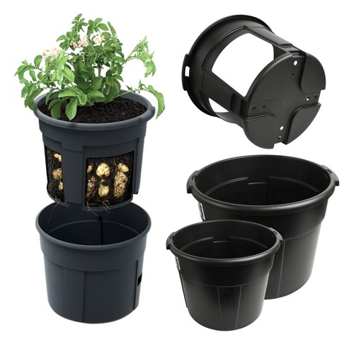 Potato grower vegetable pot - potato,