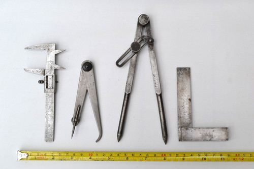 Vintage engineering tools - , x4