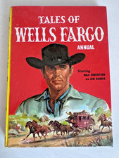 TALES OF WELLS FARGO ANNUAL 1961 VINTAGE WESTERN HARDBACK