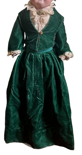 Antique beautiful velvet - antique, dress