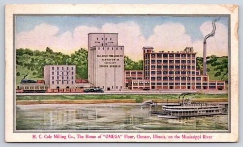 Antique illinois postcard - illinois,