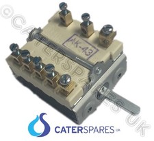 MOORWOOD VULCAN 924486-01 6 HEAT ELEMENT HOT PLATE SELECTOR ROTARY SWITCH 