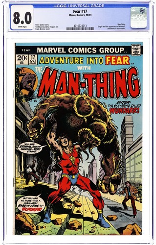 Fear 1973 cgc 8 - 1973,
