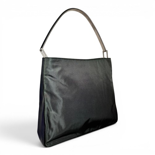 Prada nylon shoulder bag - shoulder, metal
