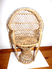 Small Wicker/ Rattan Doll's