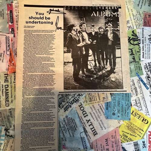 Undertones signed original - undertones, *signed*