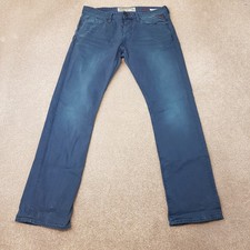 Replay Mens Jeans 33x32 Blue