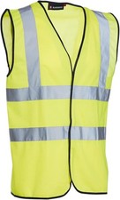 Blackrock Yellow Hi Vis  Visibility Vest Safety Waistcoat Jacket