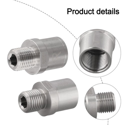 Stainless steel adaptors - stainless,