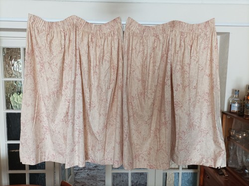 Vintage sanderson cotton - vintage, toile