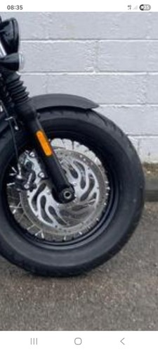 Triumph fork leg reflector - triumph,